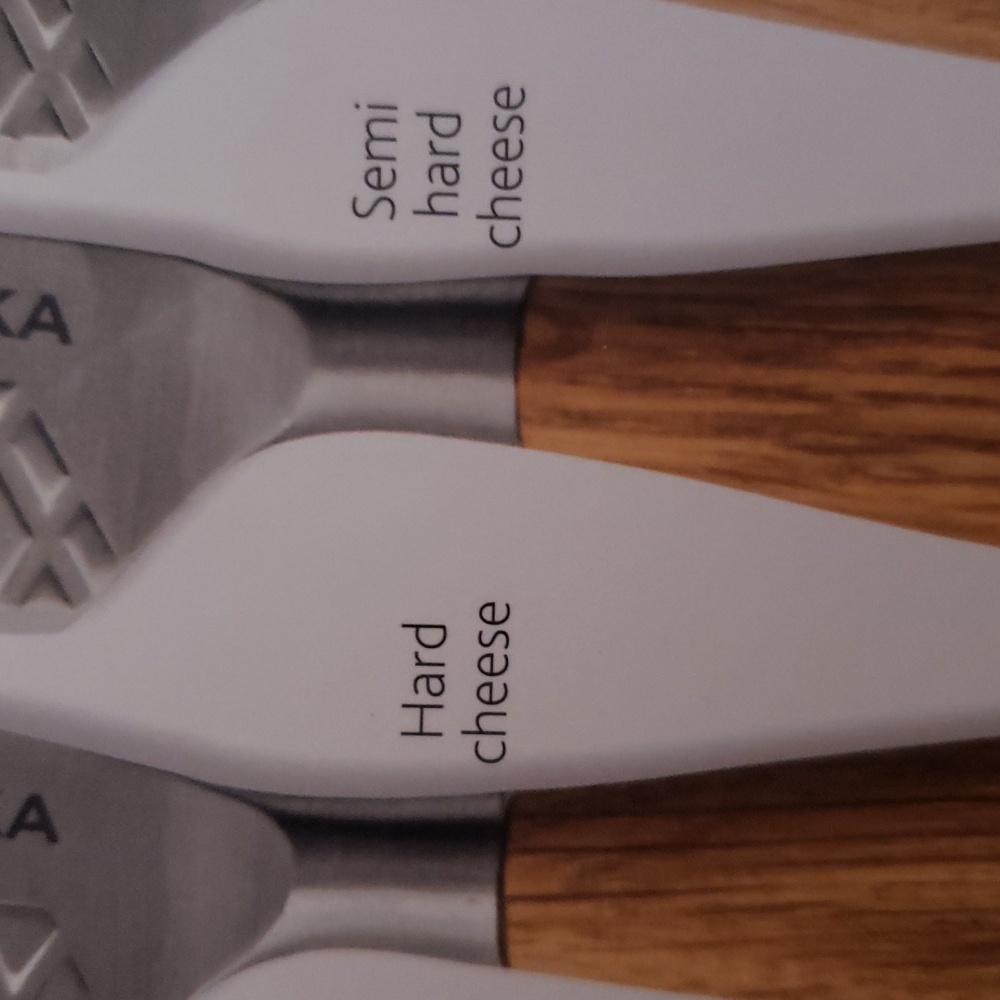BOSKA OSLO 5-PIECE CHEESE KNIVES SET, RETAIL $89.95 - Picture 10 of 12
